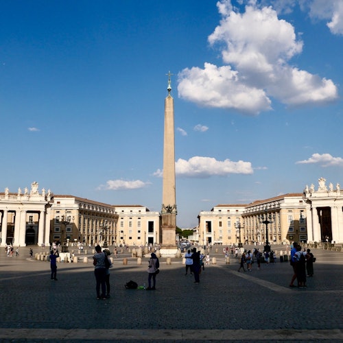 Leaving St. Peter's Square