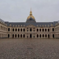 The interior courtyard of the Invalides Museum