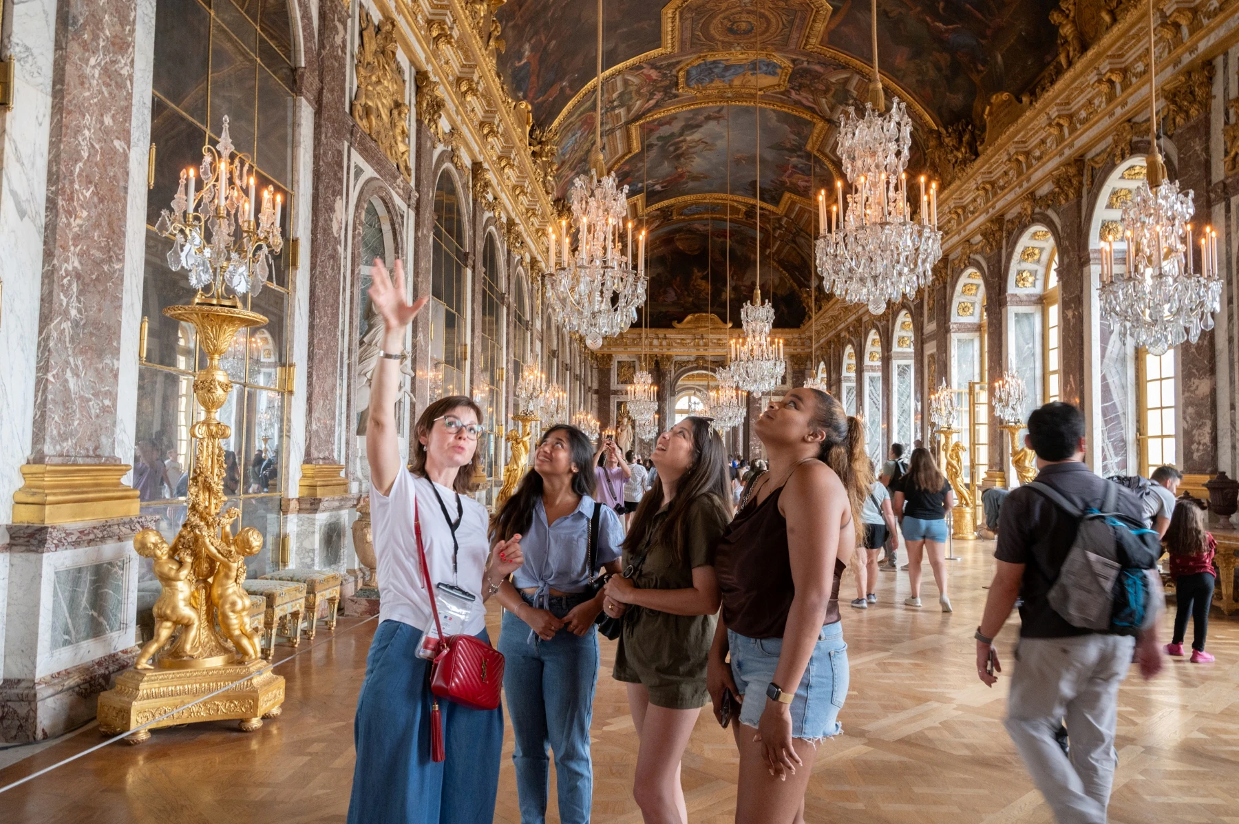 Palace of Versailles: Timed Entry + Guided Tour + Transport from Paris