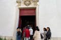 Entrée de l'église de Santa Cruz do Castelo (tour de l'église)