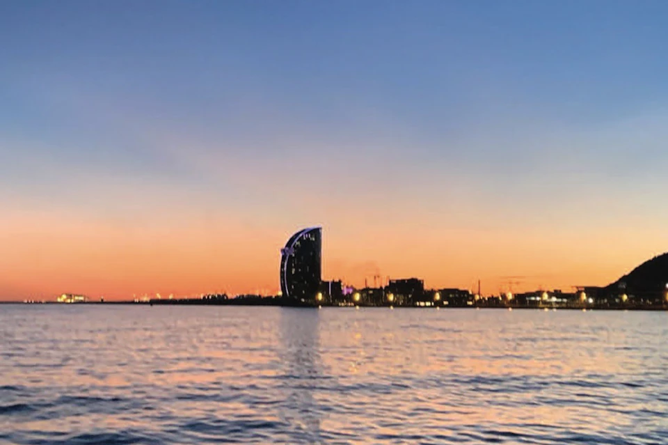 coast of Barcelona