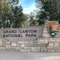 Panneau du parc national du Grand Canyon