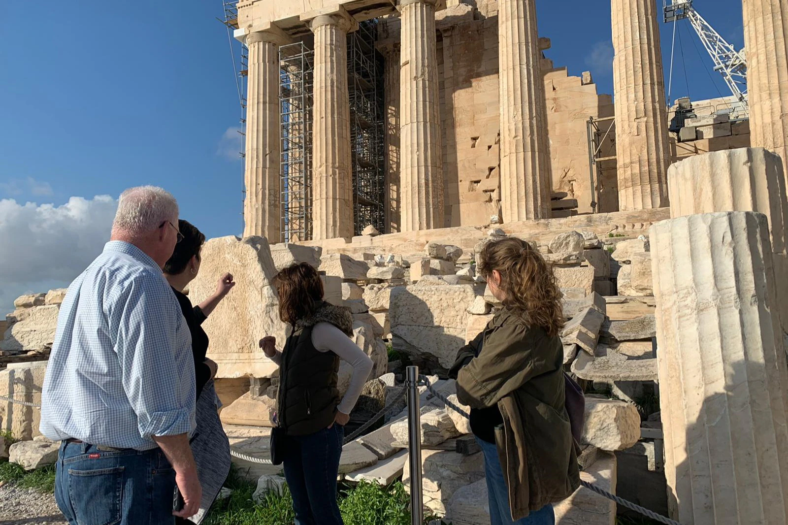 Acropolis Athens Greece Group Tour Historical Site