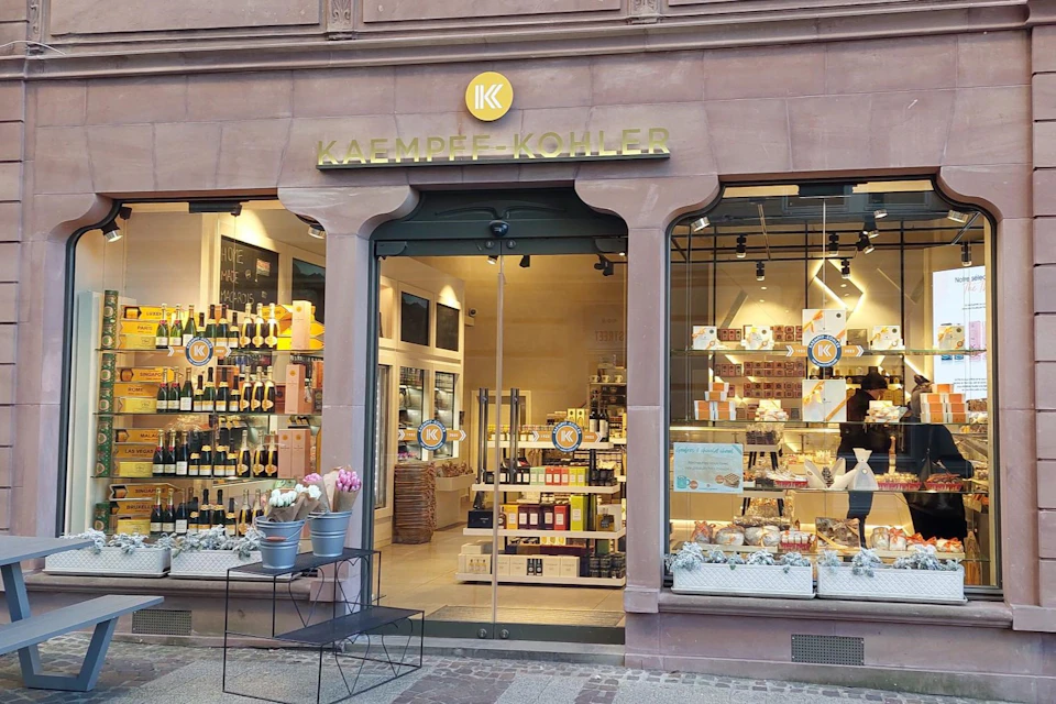 Facade of the Kaempff-Kohler store in Luxembourg City
