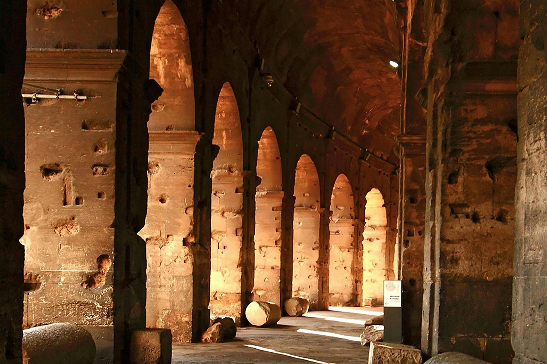 Corridoio interno del Colosseo