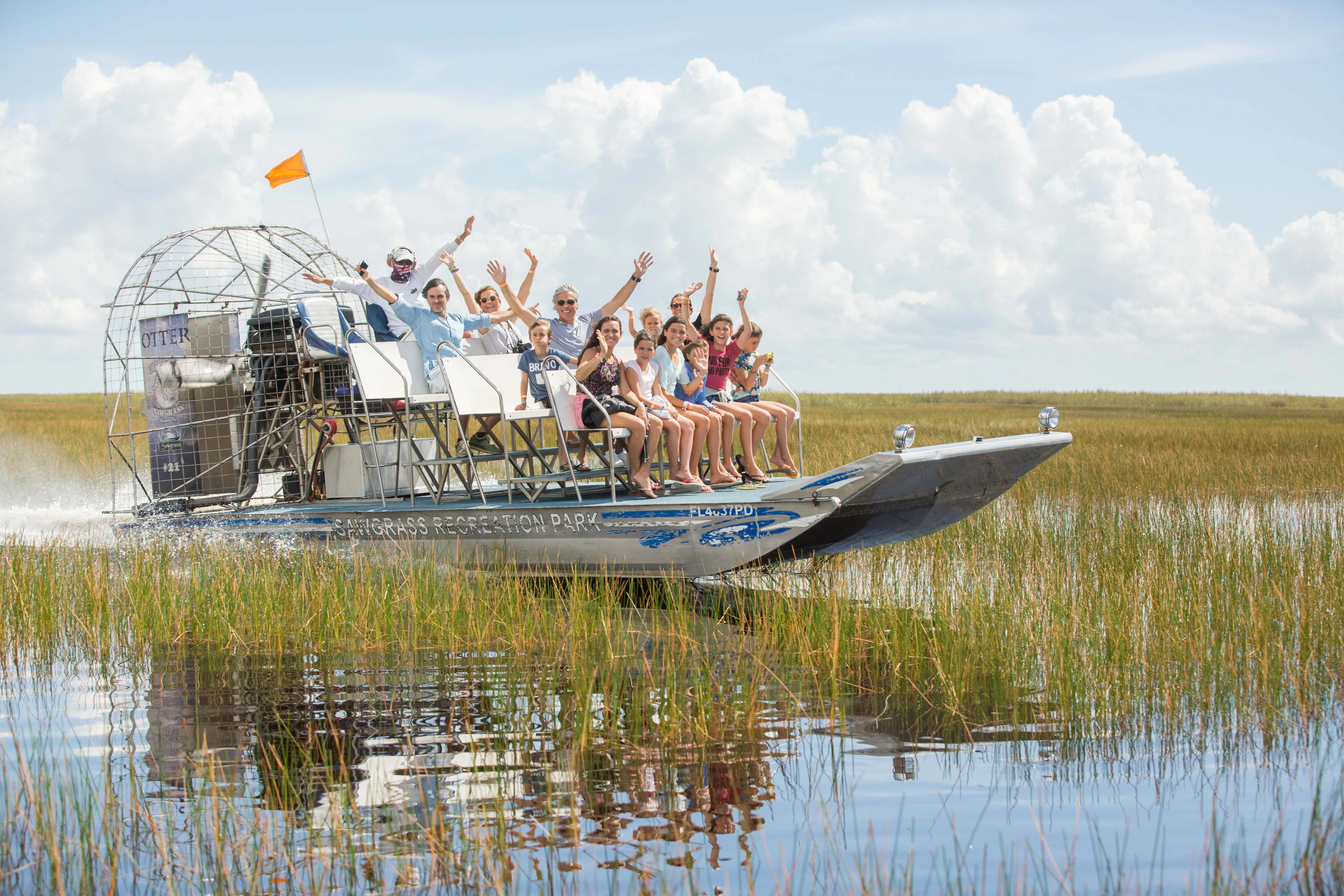 Miami: Excursão de meio dia a Everglades + Airboat + Transfer de autocarro de ida e volta