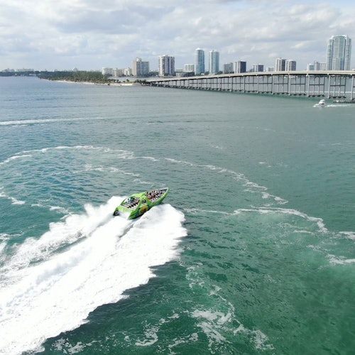 Thriller Miami Hurricane Speedboat Ride