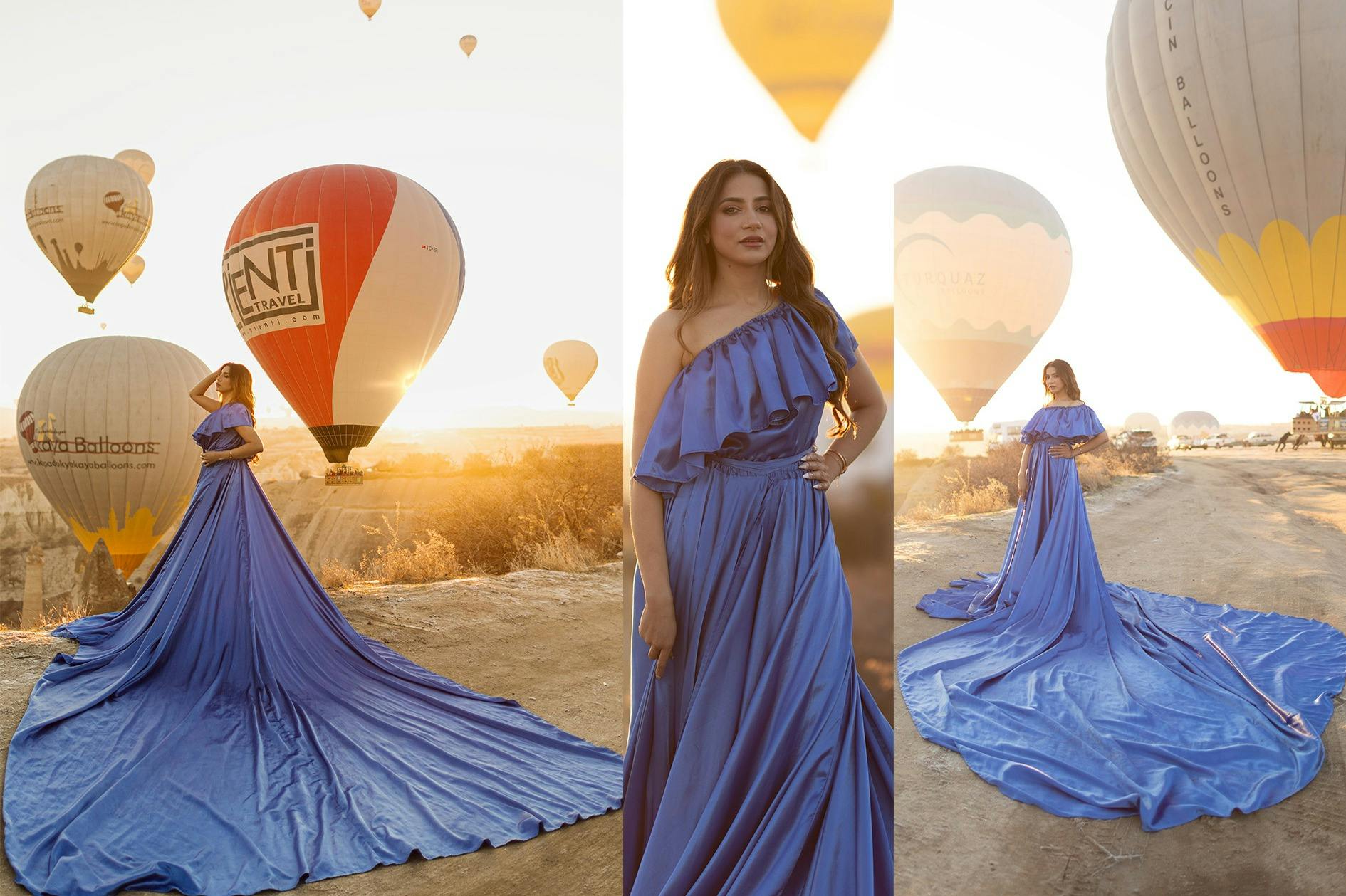 Φωτογράφιση στο Sunrise με μπαλόνια ζεστού αέρα