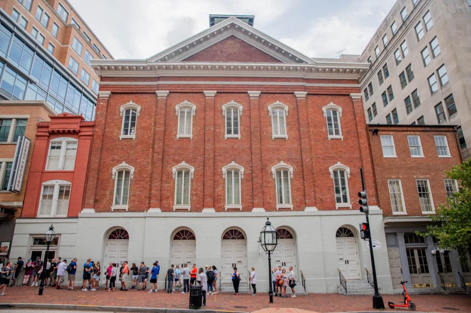 Exterior of Ford's Theatre