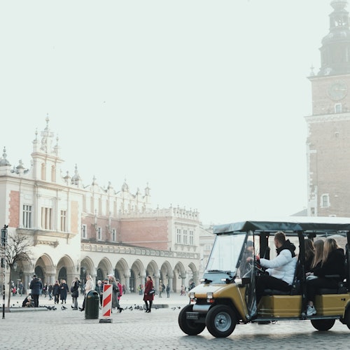 Cracovia Ciudad: Visita de la ciudad en carrito de golf