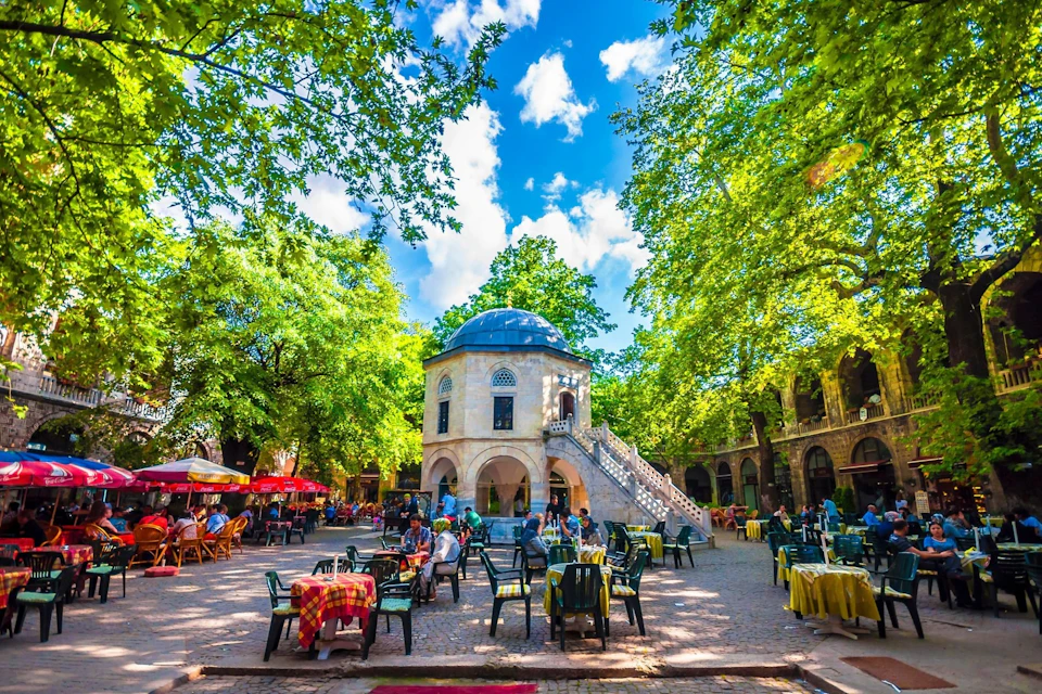 Beautiful day in Bursa city