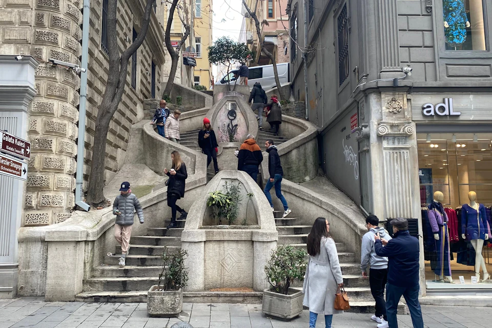 Walking in Galata
