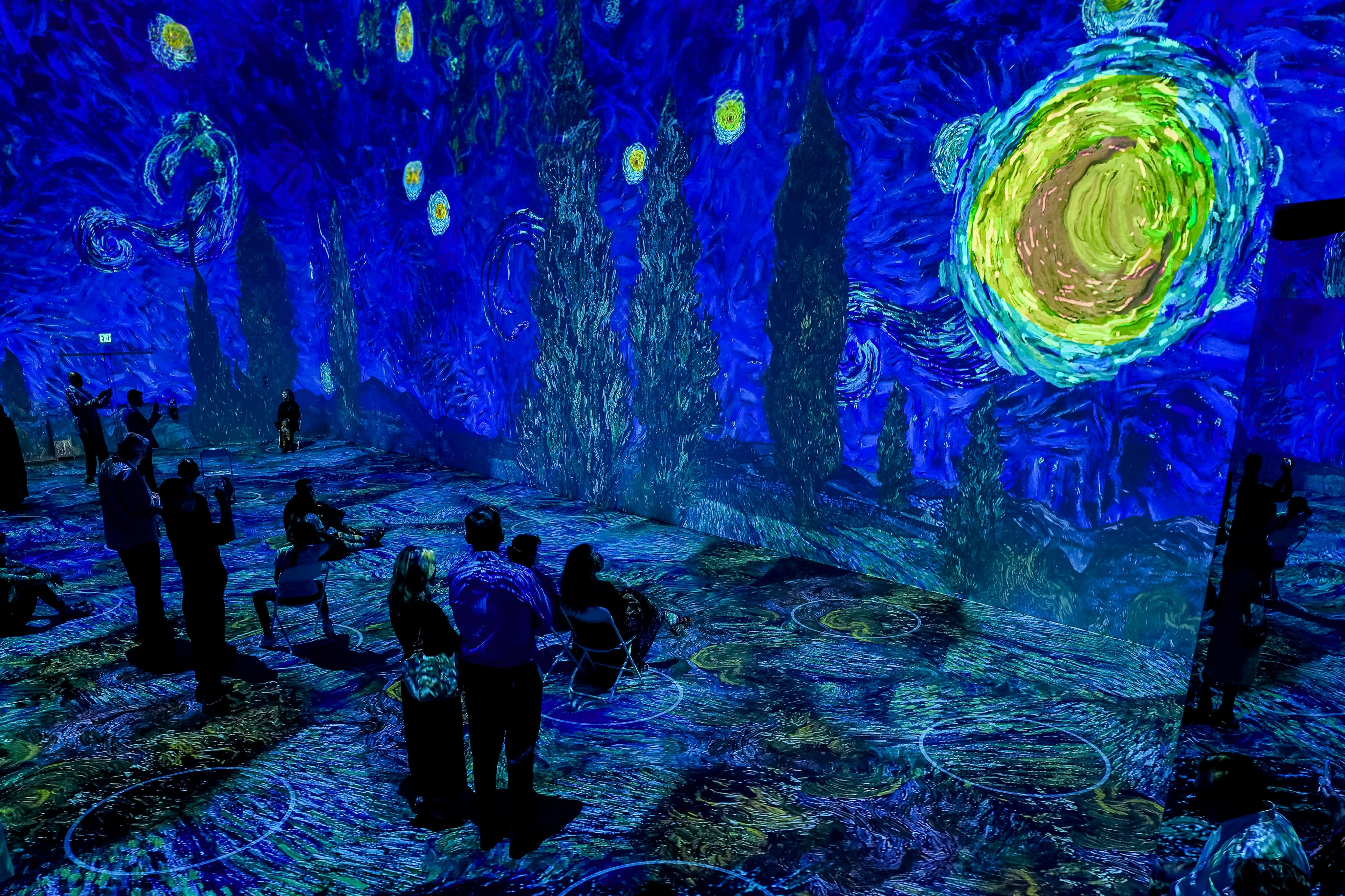 身临其境的梵高拉斯维加斯