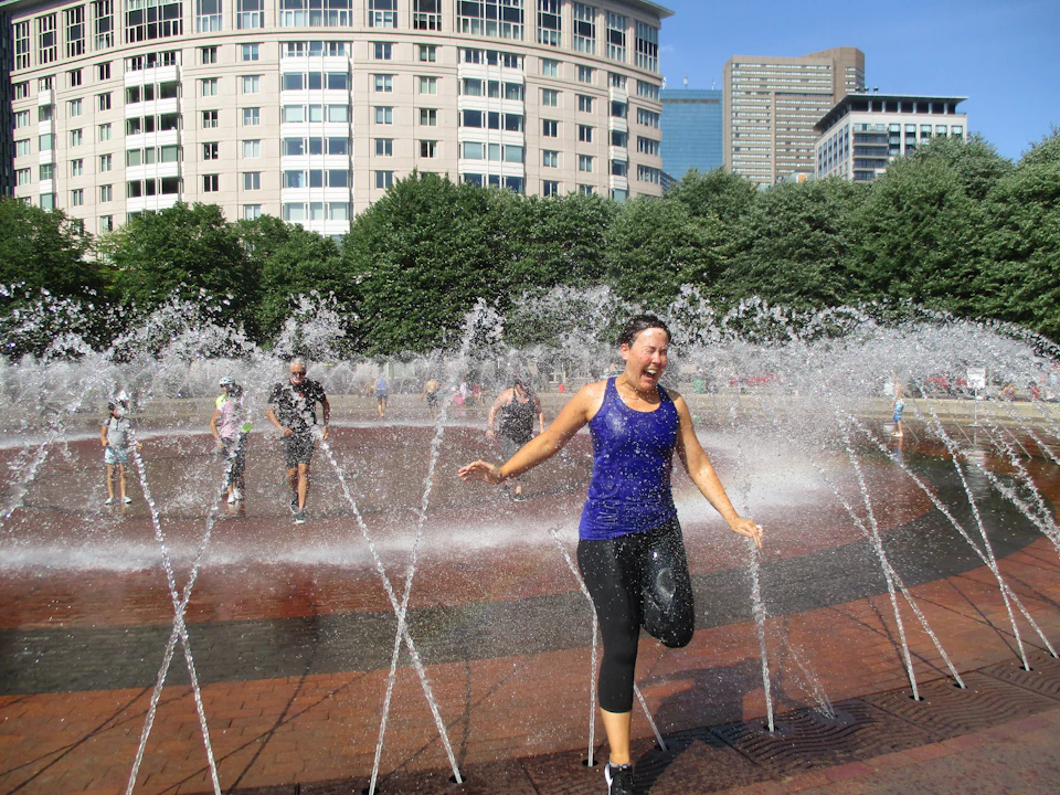 Cooling off!
