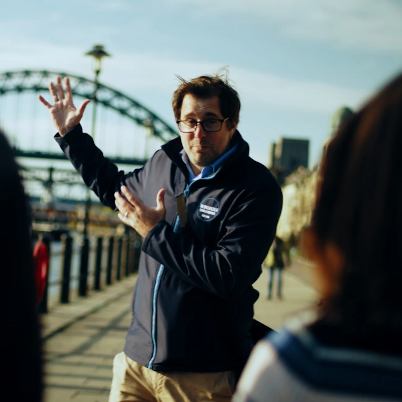 Alex guiding