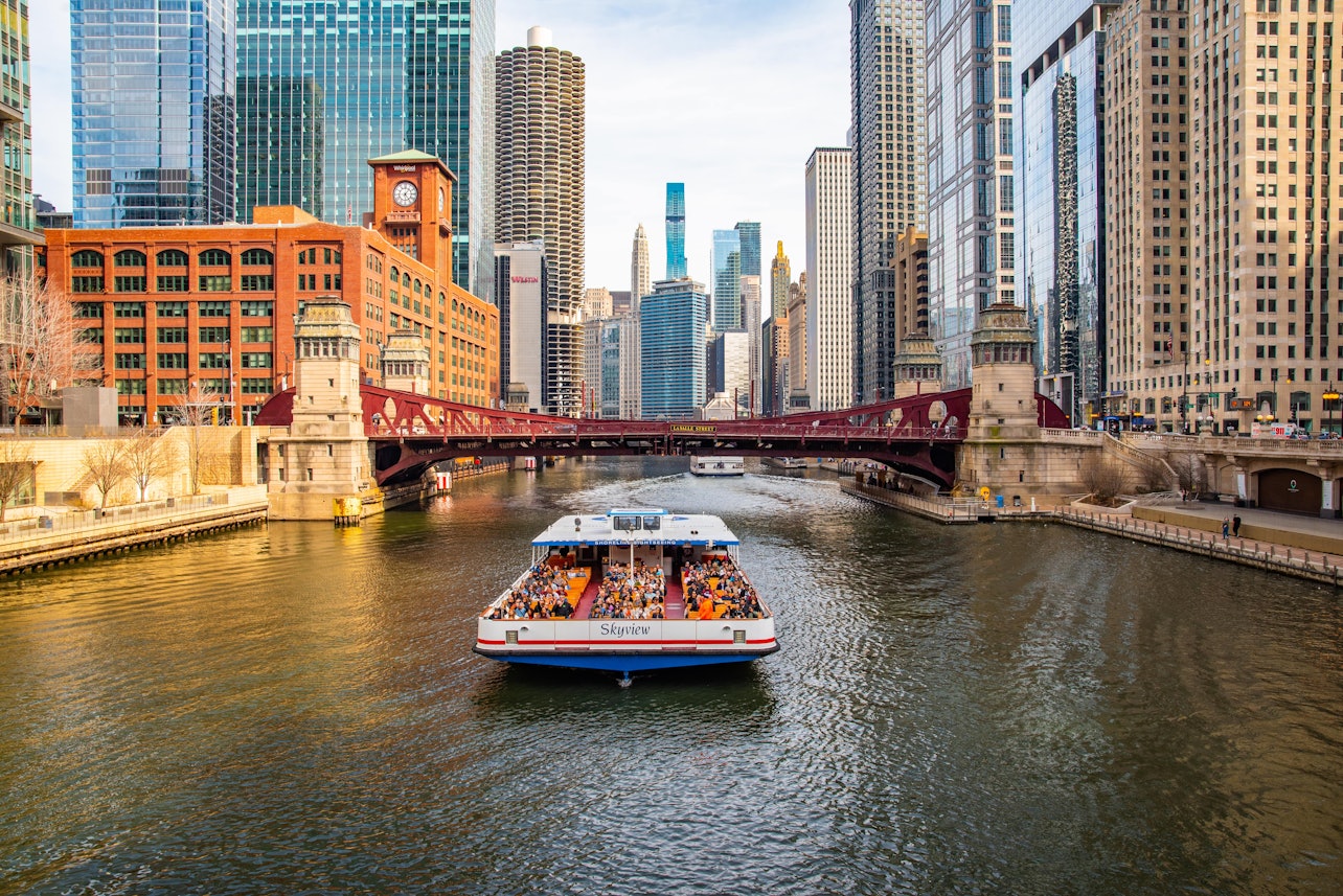 Chicago: Cruzeiro pelo rio da arquitetura a partir da Michigan Avenue - Acomodações em Chicago