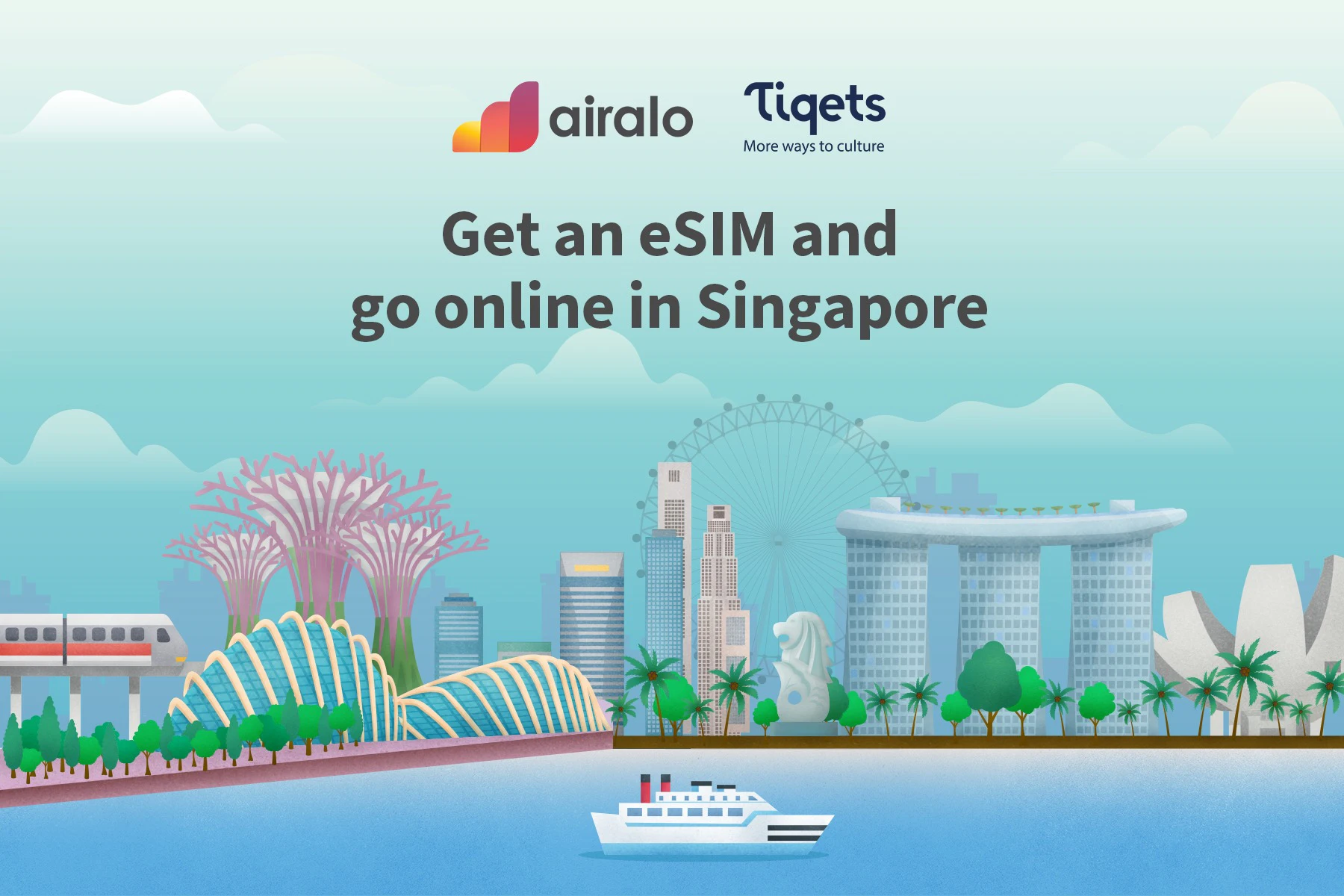 Singapore: Local eSIM by Airalo