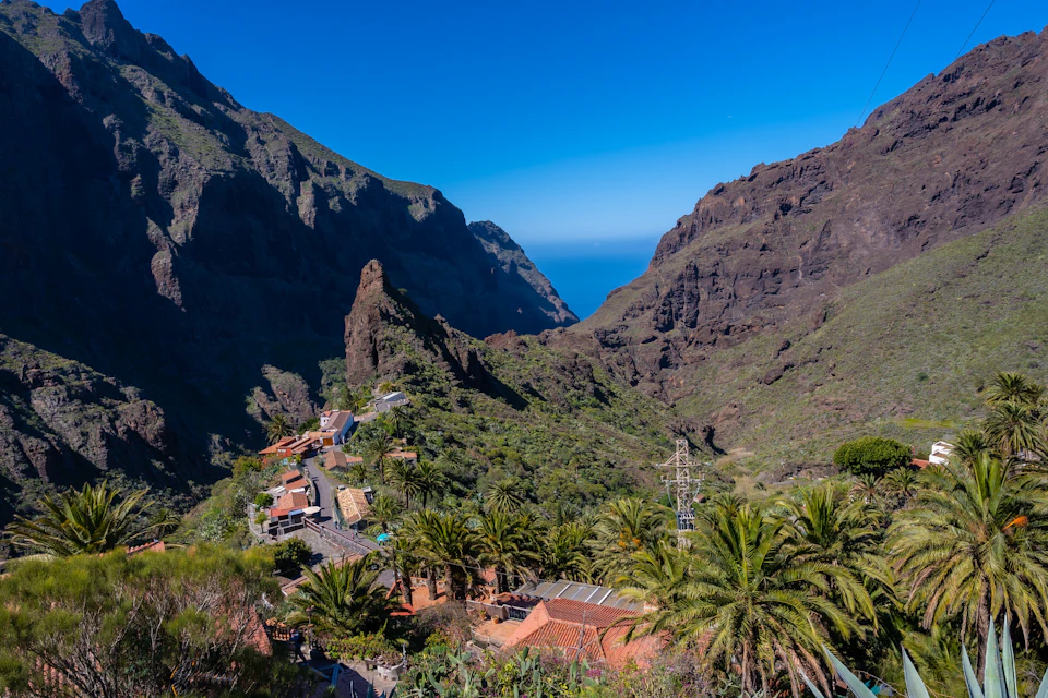 Hamlet of Masca in the Rural Park of Teno