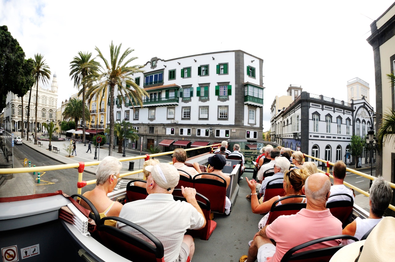 Autocarro hop-on hop-off Las Palmas de Gran Canaria - Acomodações em Las Palmas de Gran Canaria