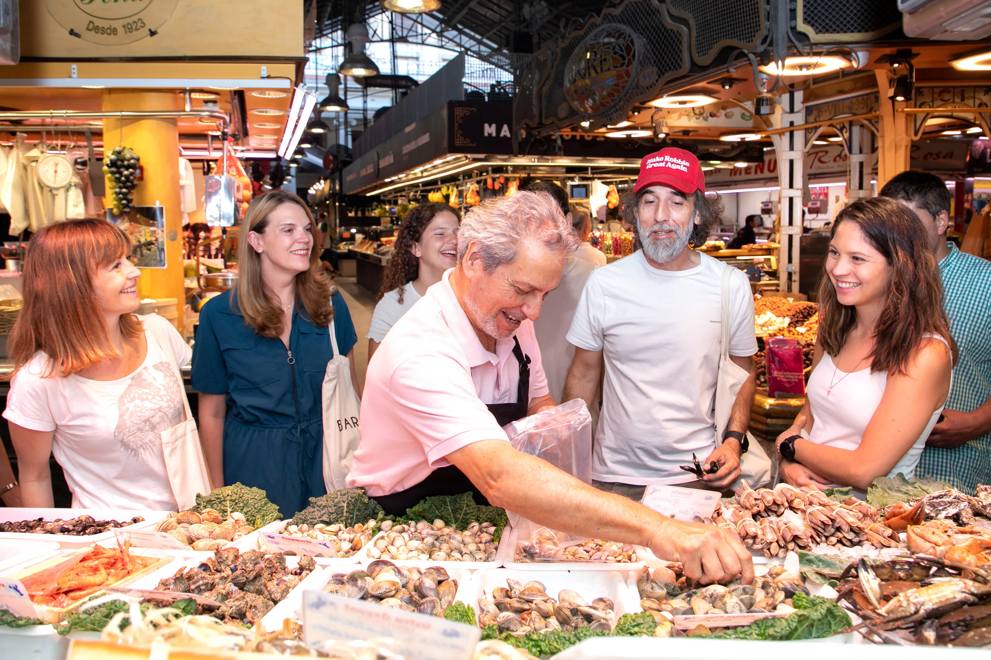 Barcelona: Paella Cooking Class + La Boqueria Market Tour