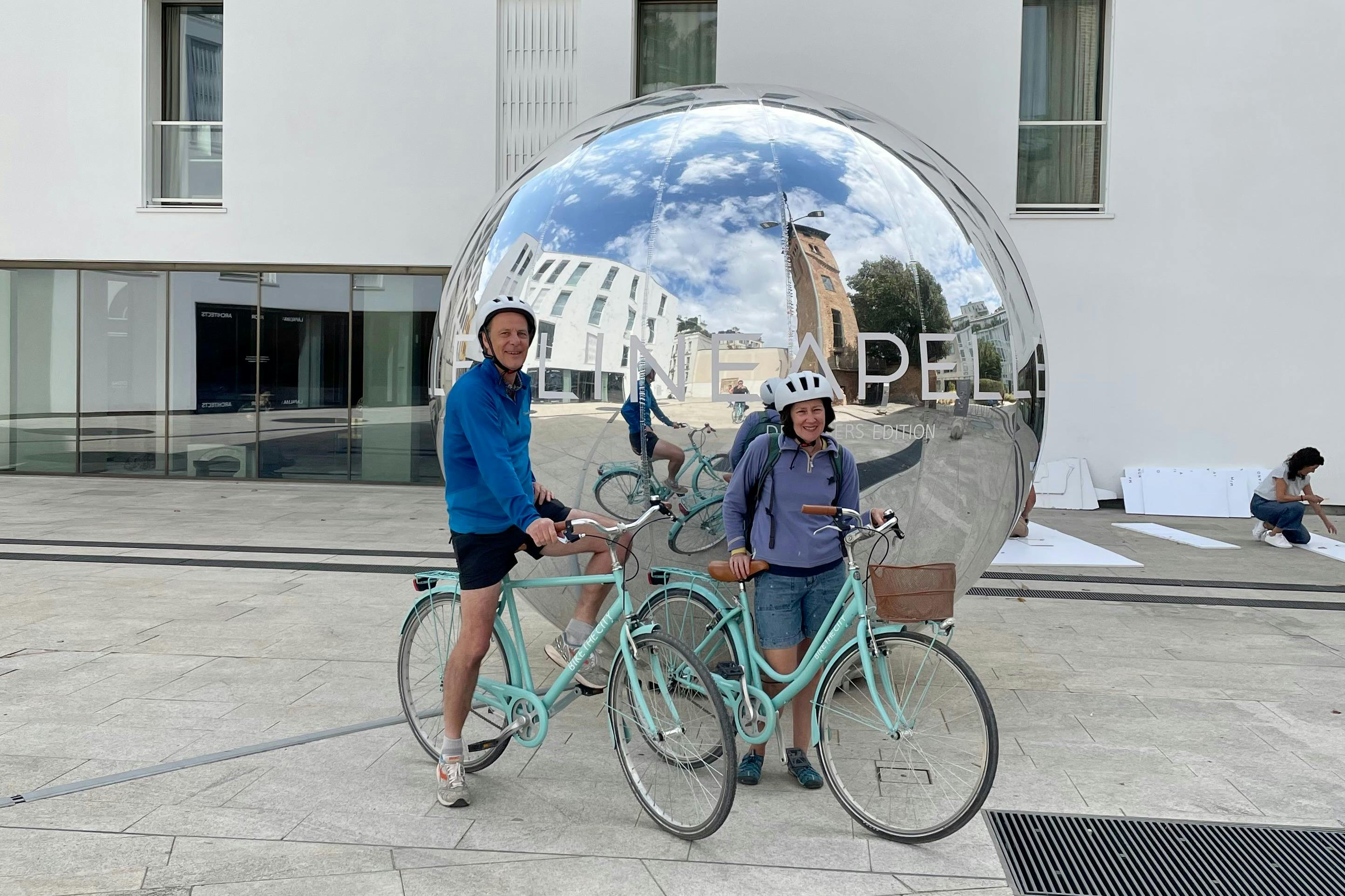 Romerske ruiner og moderne arkitektur