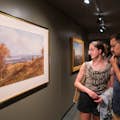Uitzicht op de tentoonstelling "Becomming Montreal - The 1800s painted by Duncan".