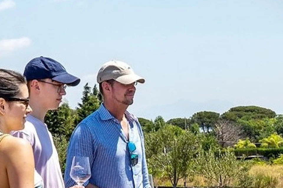 Vineyard tour