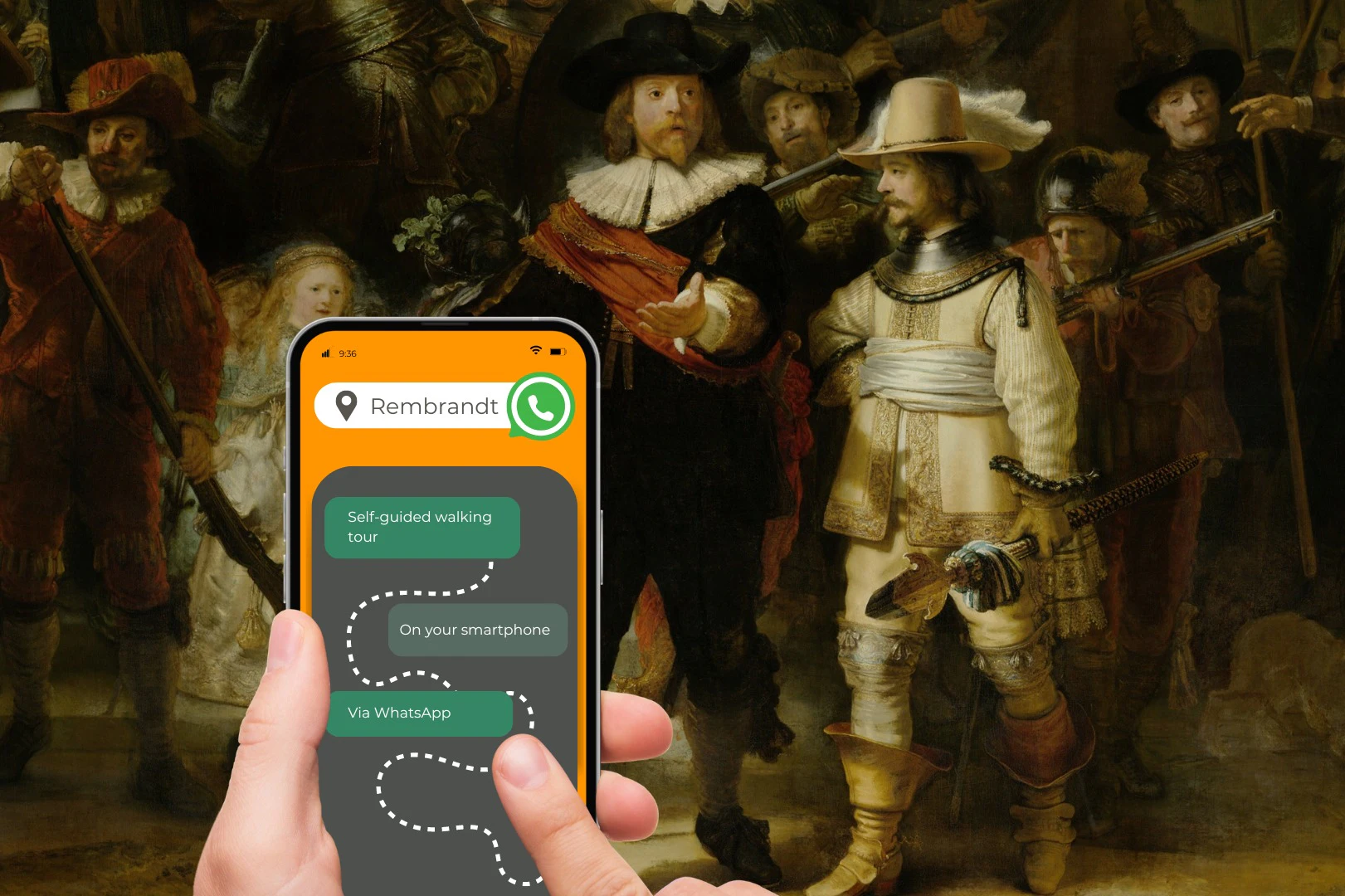 Amsterdam: Rembrandt Self-Guided Walking Tour
