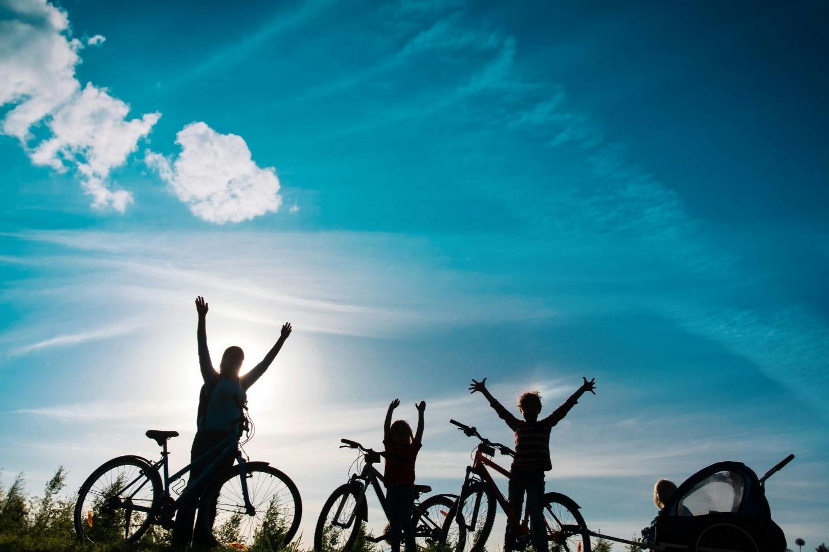 Vychutnejte si jízdu na kole pro celou rodinu