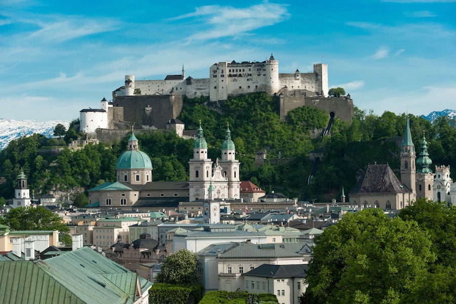 Fortresses, castles and historic attractions in Salzburg