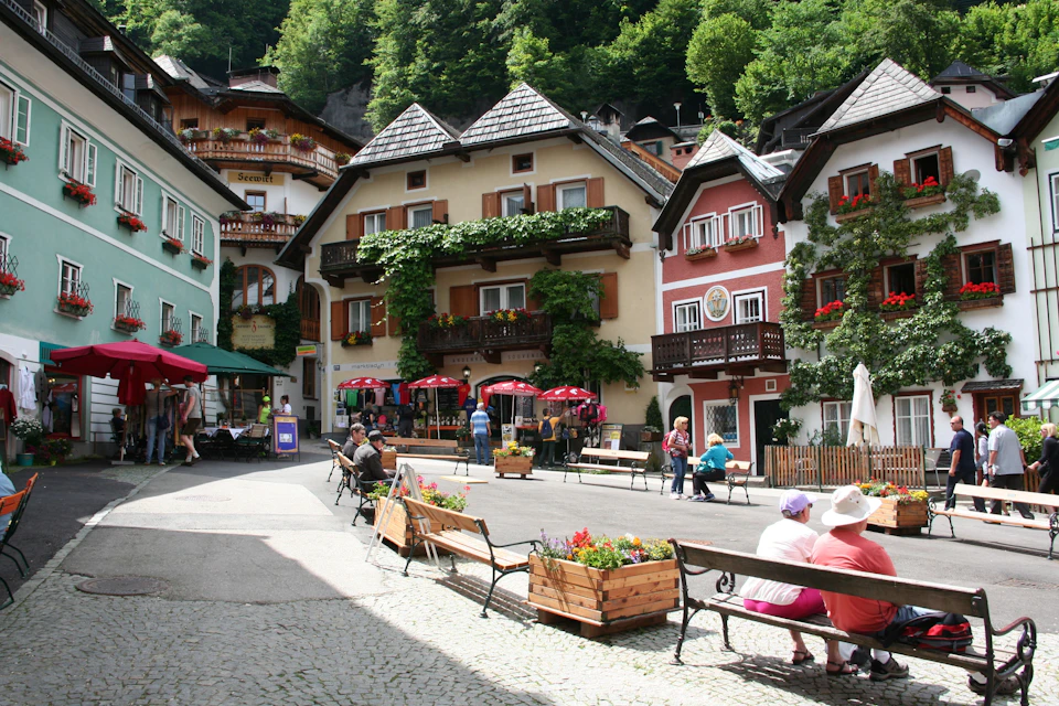 Hallstatt central square