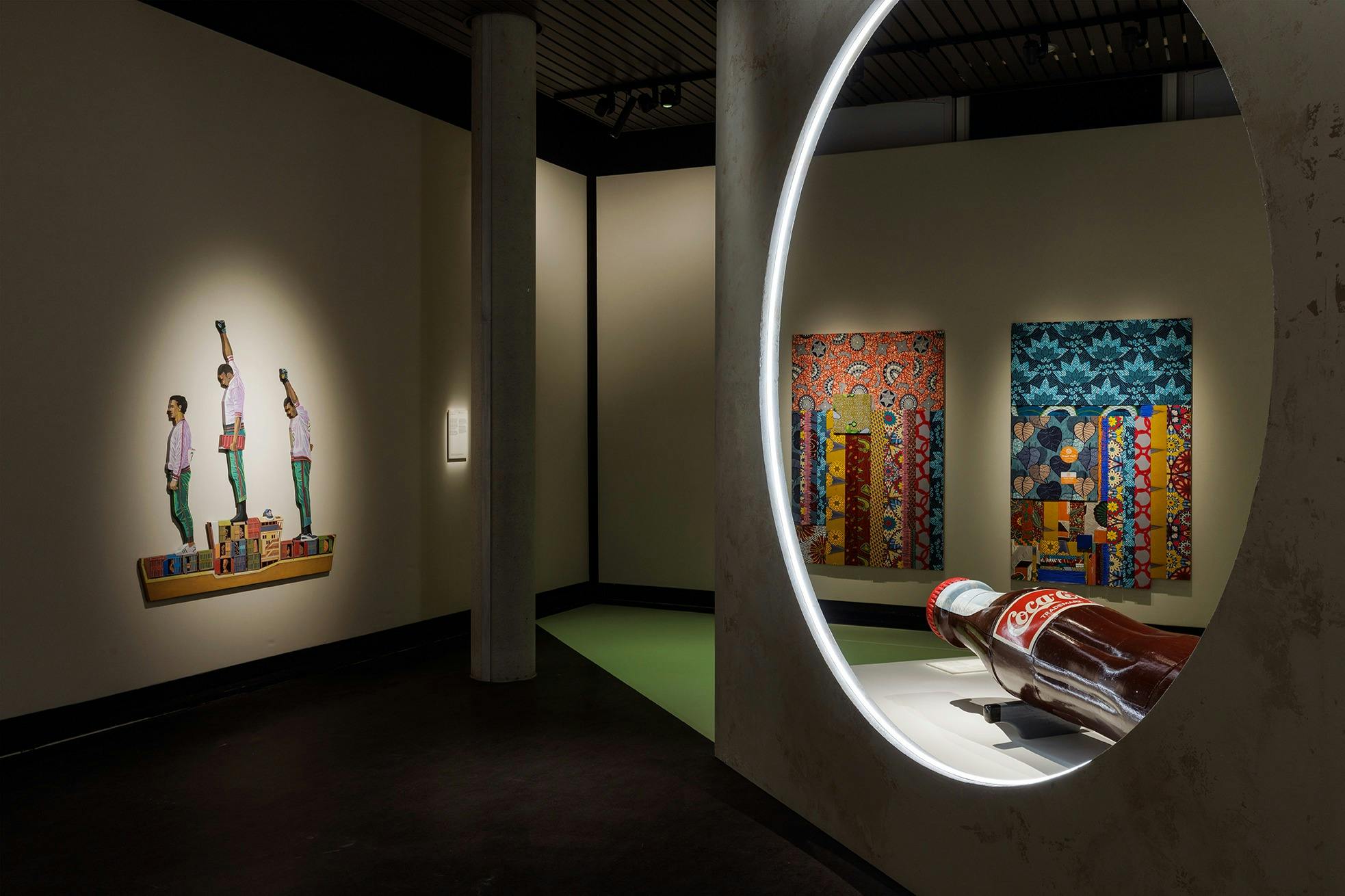 在明亮的光线下