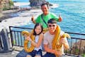 Snakes in Tanah Lot for Photo Ops