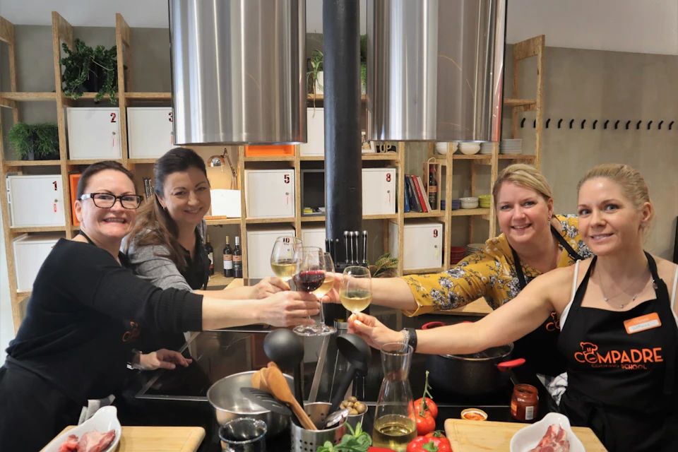 Cheers, wine for all!