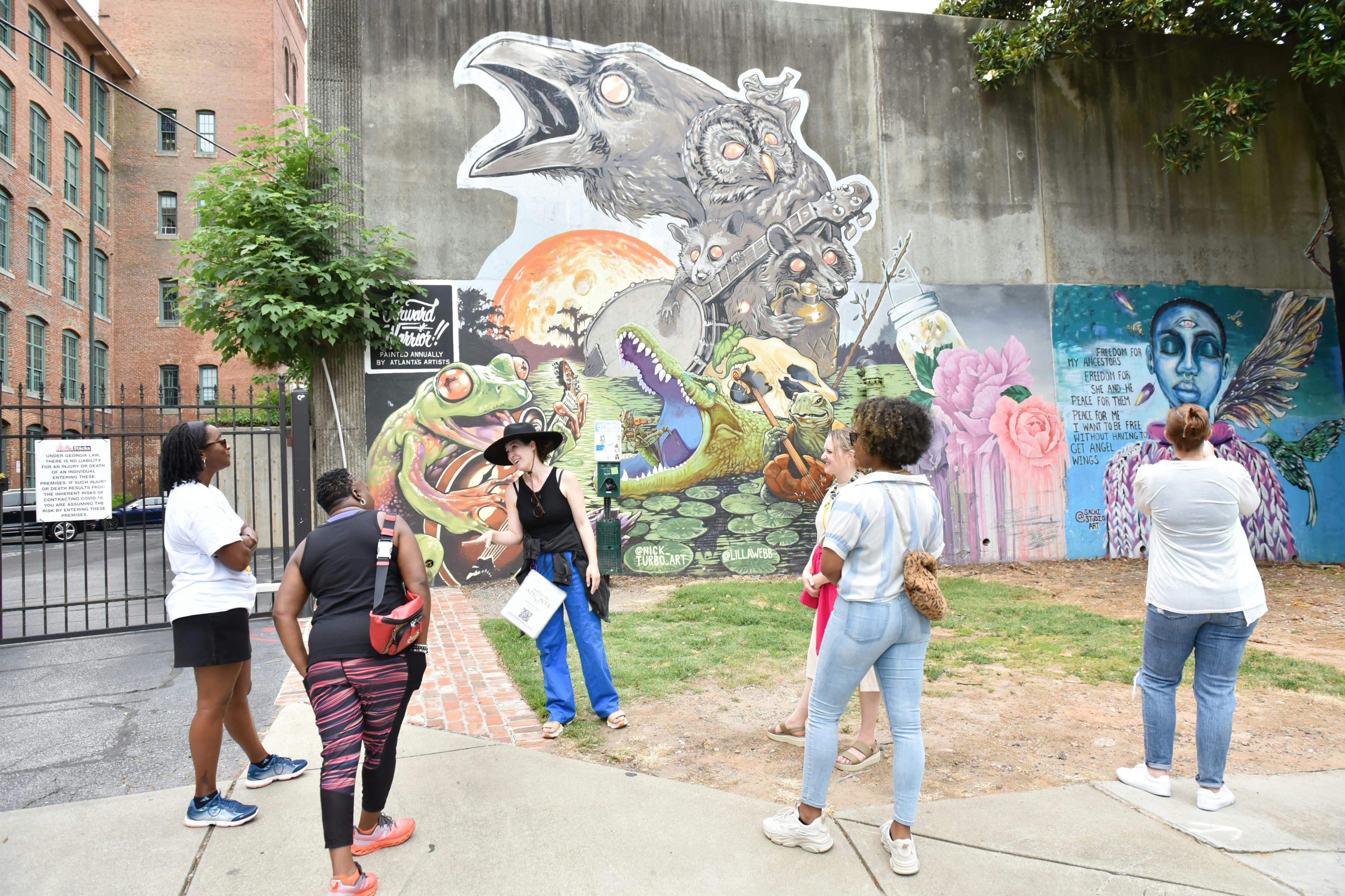 캐비지타운과 벨트라인 거리 벽화 투어