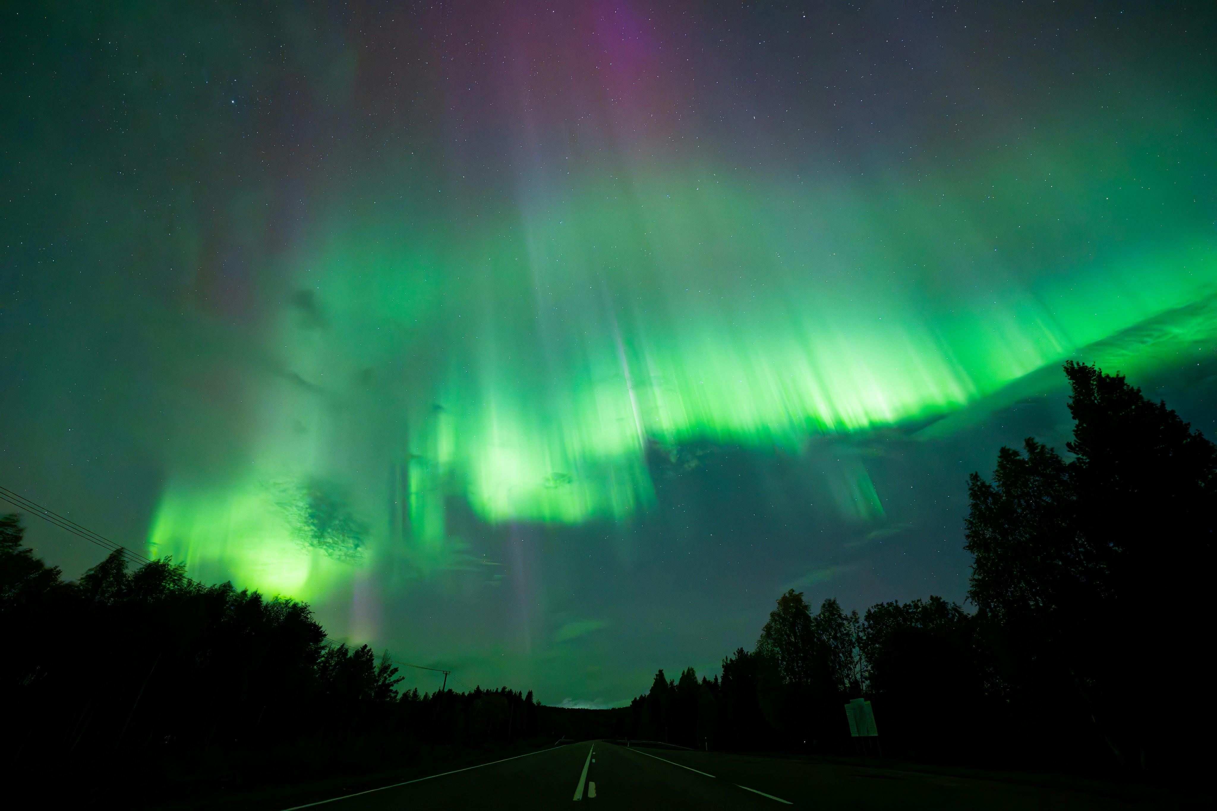 Aurora hunting photos