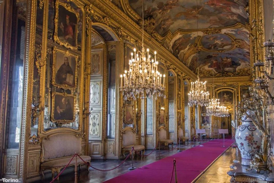 Interno del Palazzo Reale di Torino