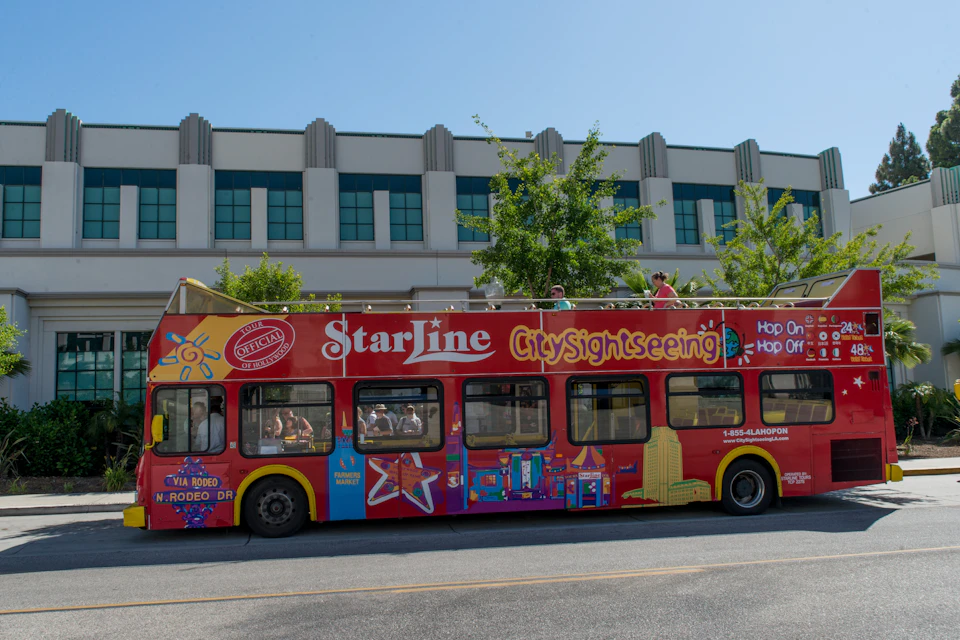 Los Angeles and Hollywood Hop-on Hop-off Bus