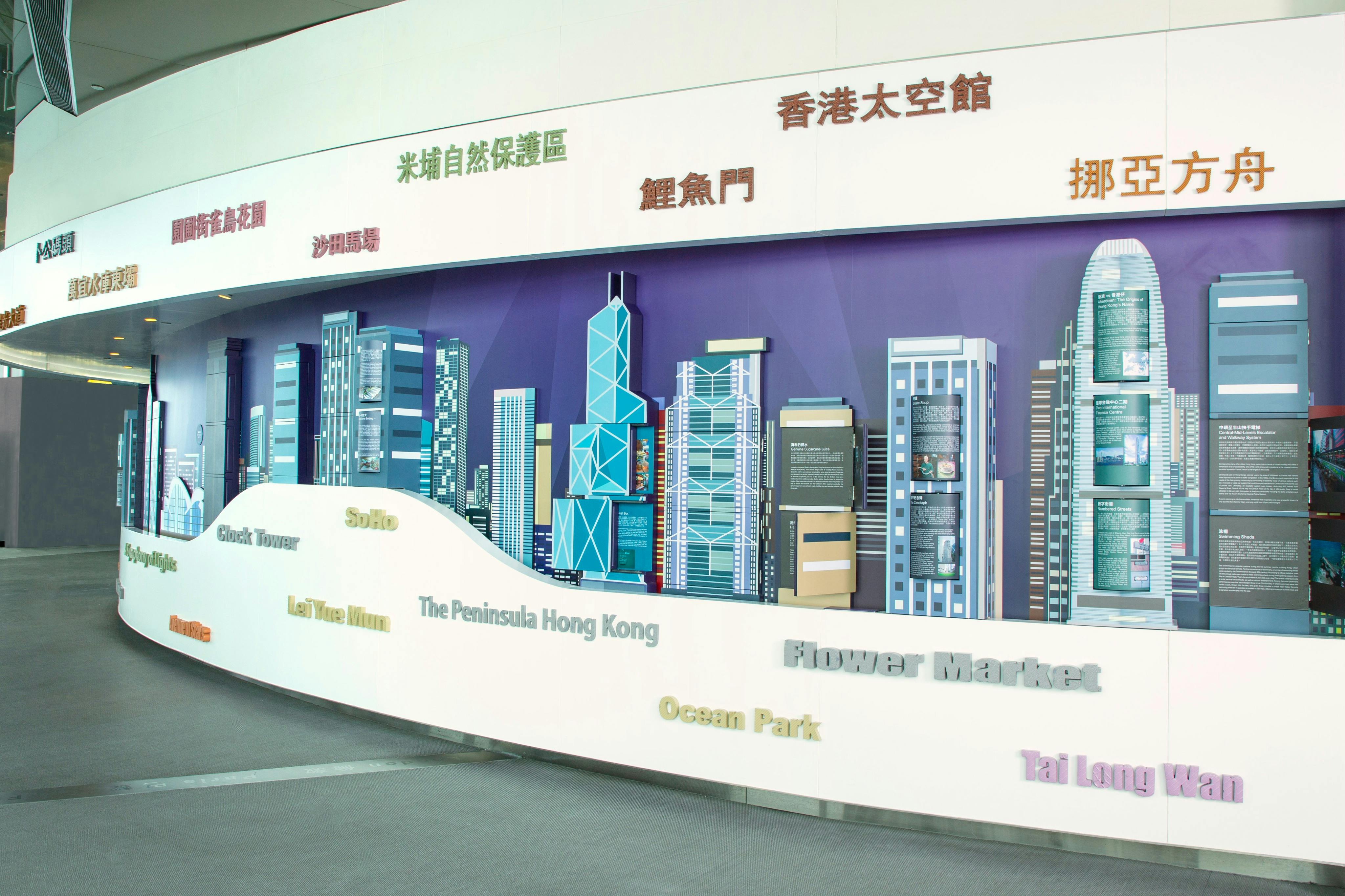 sky100 28m Interactive Story Wall