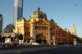Flinders Street Station - het centrale treinstation van Melbourne