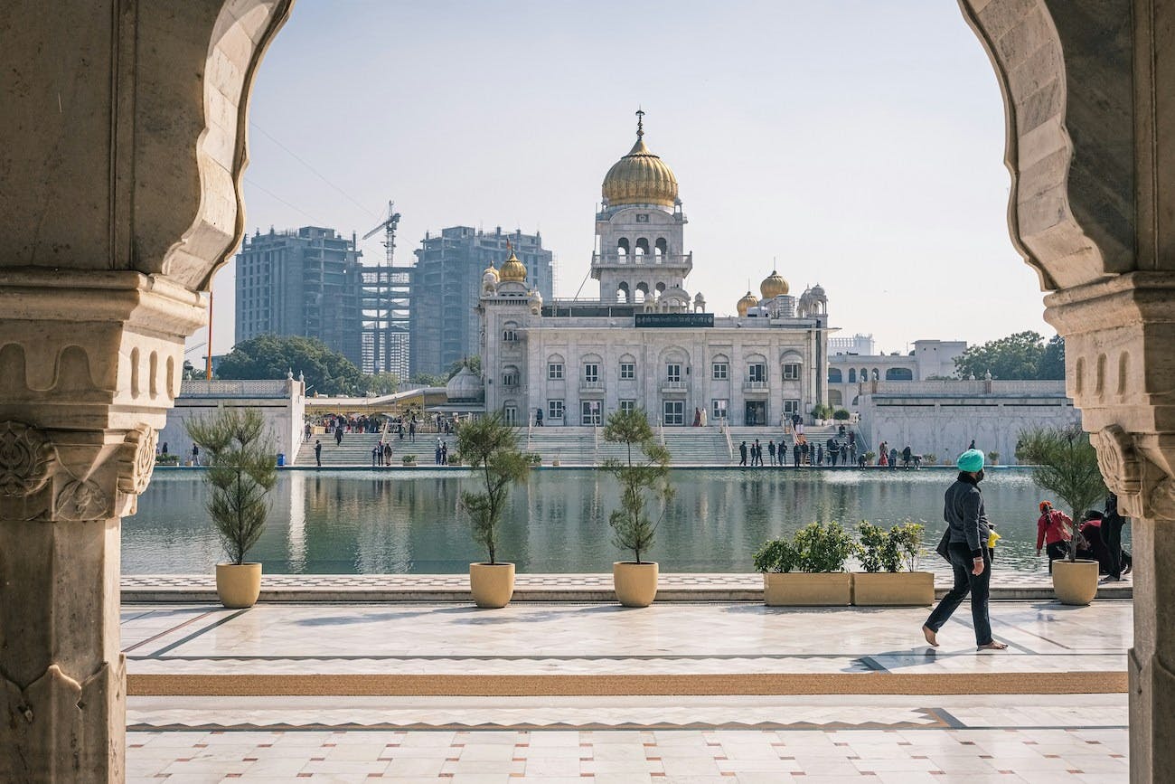 Tour della città a Nuova Delhi