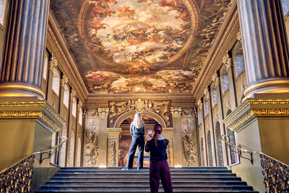 UK's 'Sistine Chapel' - The Painted Hall at The Old Royal Naval College