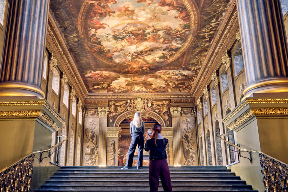 UK's 'Sistine Chapel' - The Painted Hall at The Old Royal Naval College