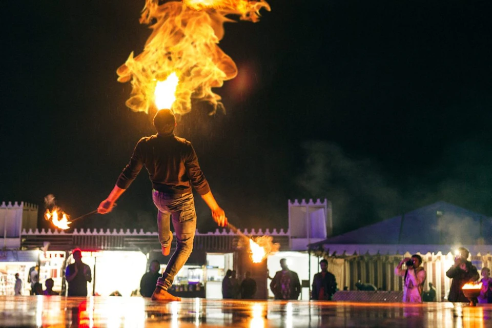 Fire show