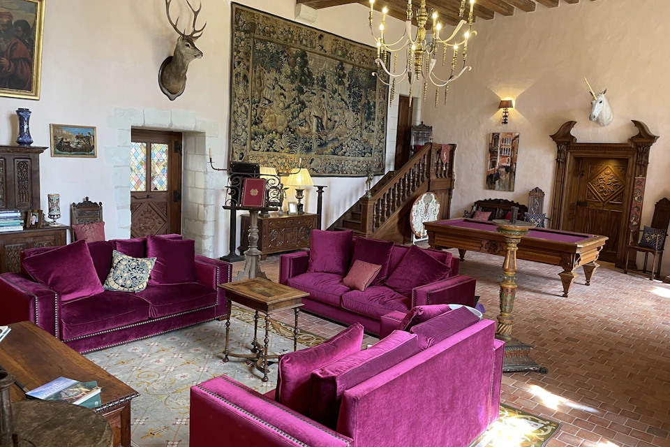 Vue du Grand Salon dit de la Licorne