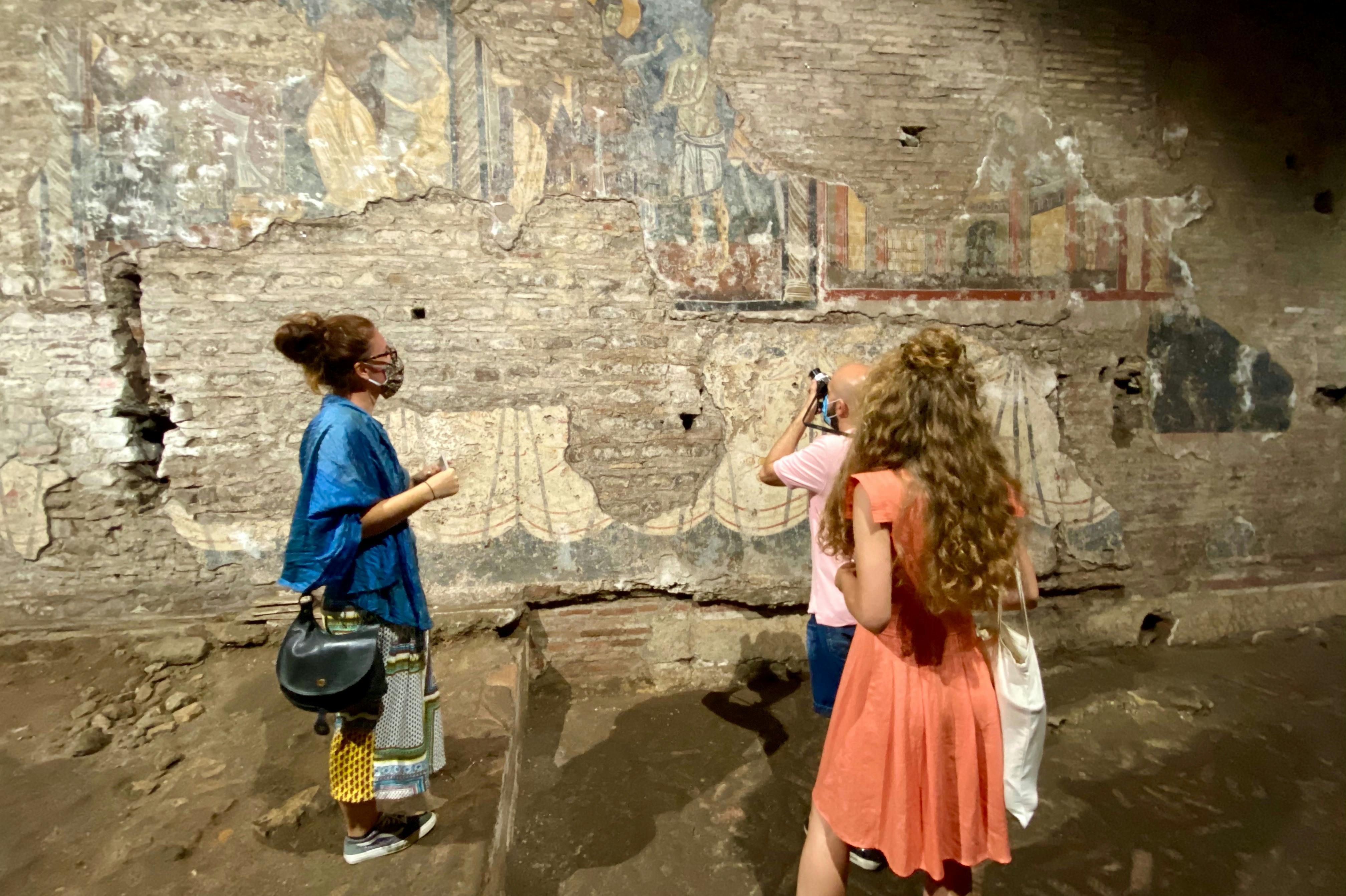 Underground Basilica of Saint Crisogono in Trastevere, Rome