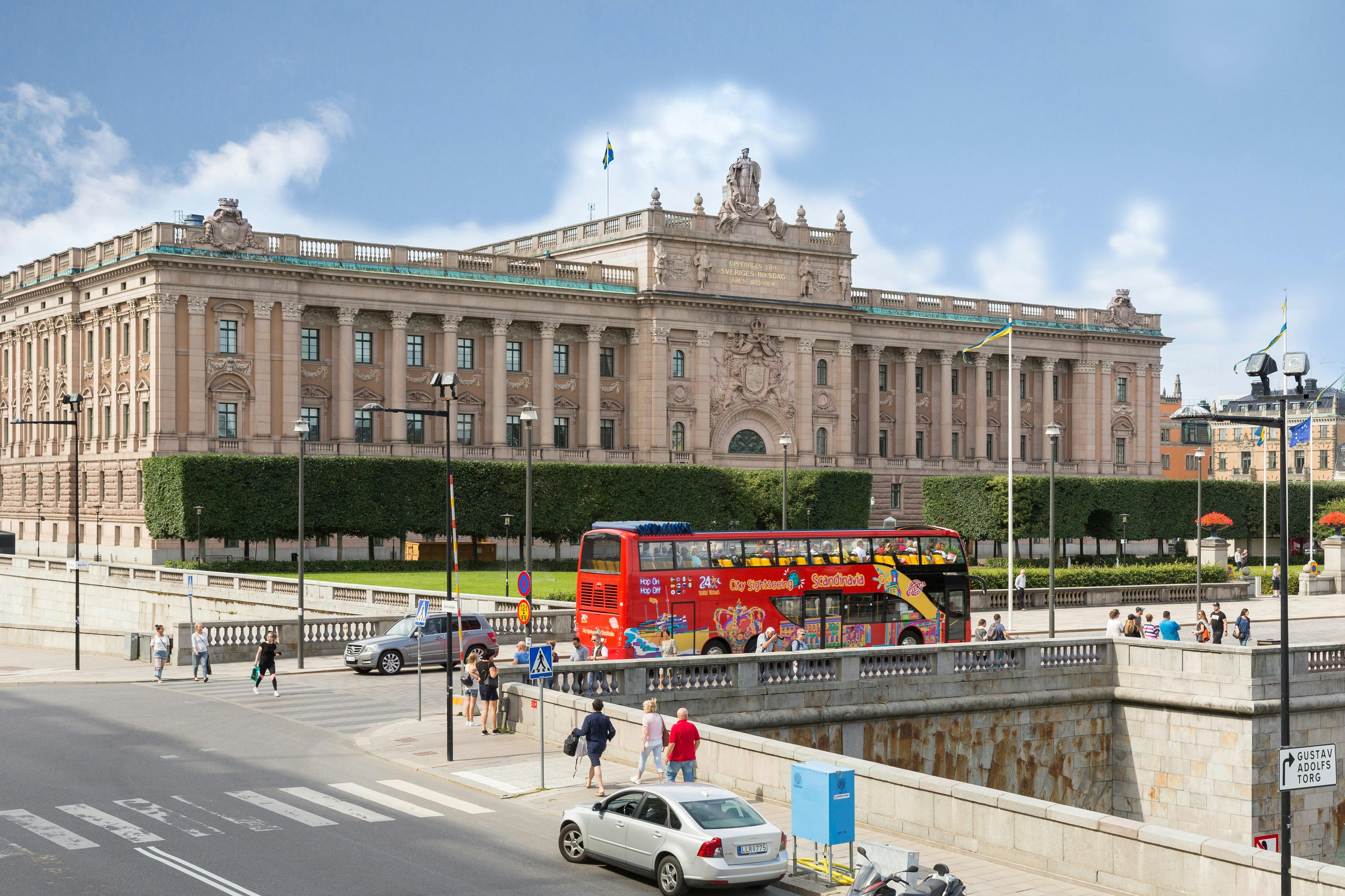 City Sightseeing Stockholm: Hop-on Hop-off Bus + Boat