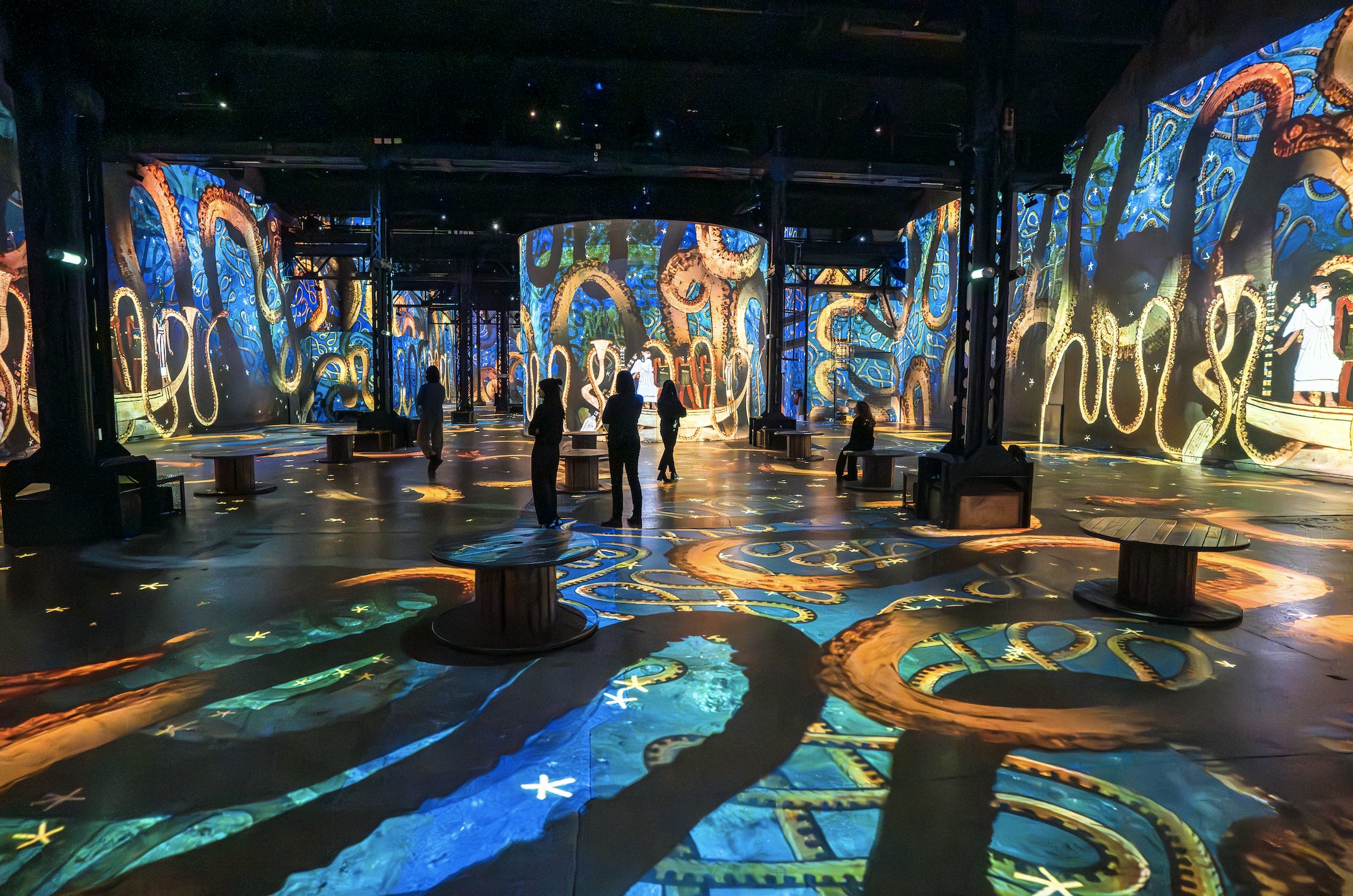 Atelier des lumières outlet van gogh