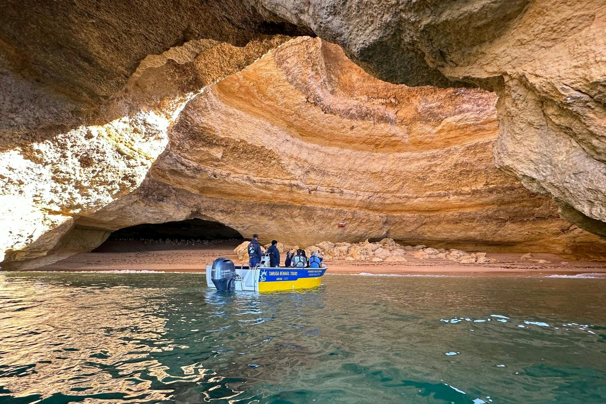 Hurtig tur til Benagil-hulerne