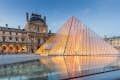 Fotomöjlighet vid Louvren